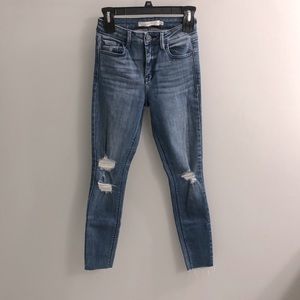 Hidden Skinny Leg Jeans (Size 24)